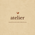 Refined Atelier Logo with Tea Leaf (350 x 350 px)
